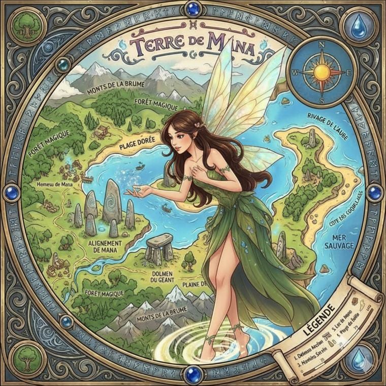 Terre de MANA — la Fée tend la main